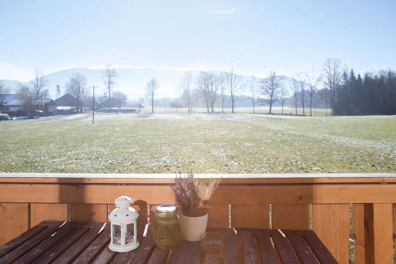 Ferienwohnung Seeblick Bad Heilbrunn Extérieur photo